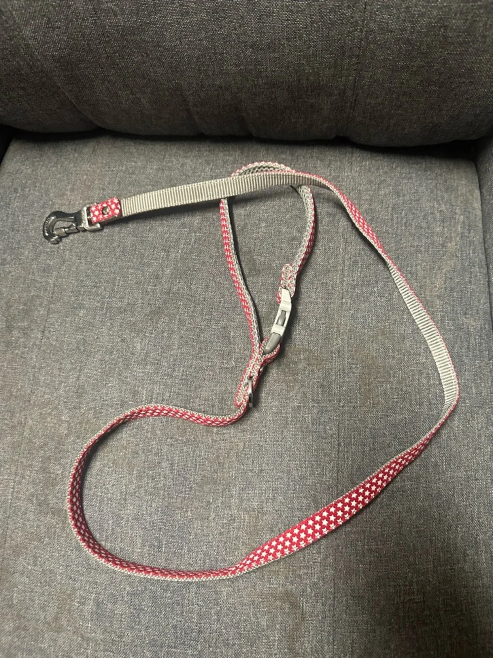 Hugo & Hudson Red Star Fabric Dog Lead